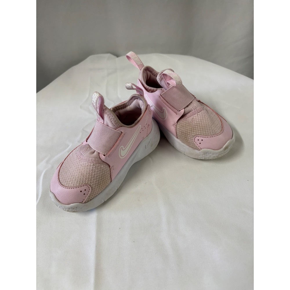 Nike Pink Toddler Flex Runner Shoes‎ Slip On Athletic Sneakers Kids Size 7